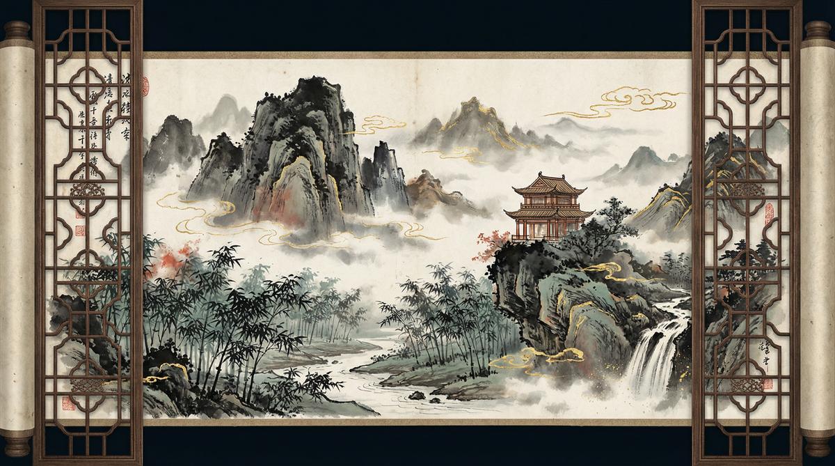 糖心Vlog水墨山水意境影像 - zvnulsf.cn